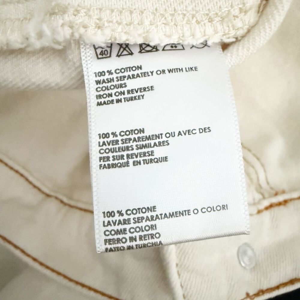 BDG x URBAN OUTFITTERS | Ivory Cream Ecru Jean Western Denim Jacket | Small - Picture 10 of 10